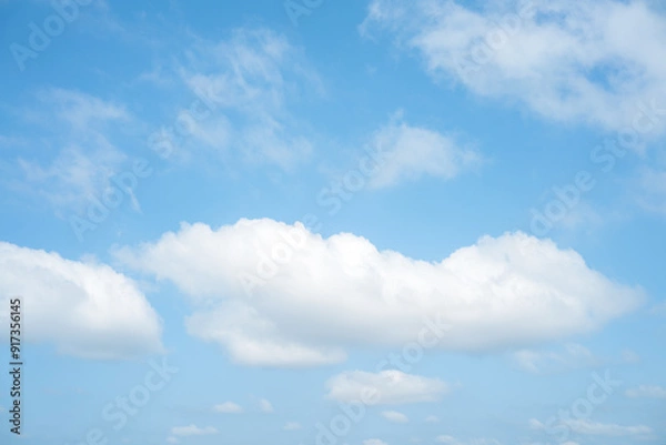 Fototapeta blue sky with clouds