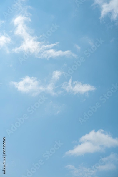 Fototapeta blue sky with clouds