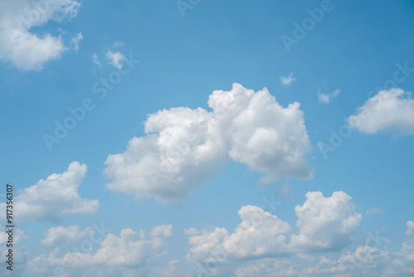 Fototapeta blue sky and clouds