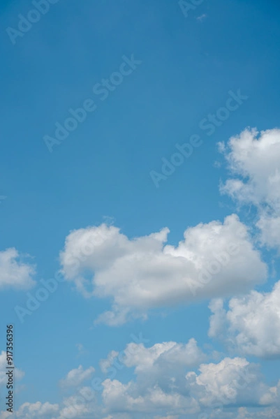 Fototapeta blue sky with clouds