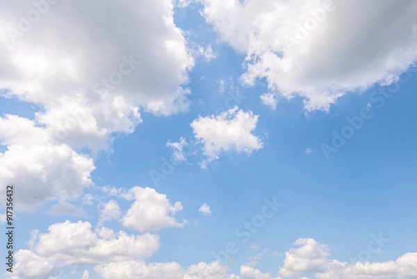 Fototapeta blue sky and clouds