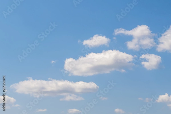 Fototapeta blue sky with clouds
