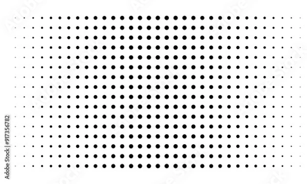 Obraz Dot line art vector design 