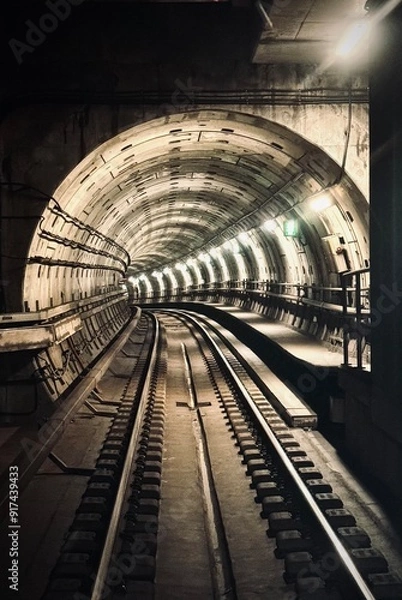 Obraz subway tunnel