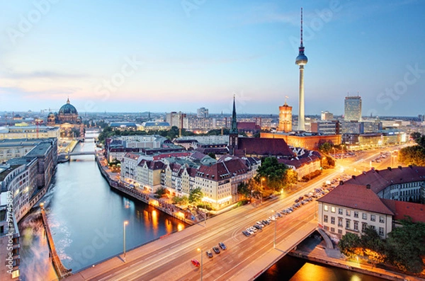 Fototapeta Berlin skyline
