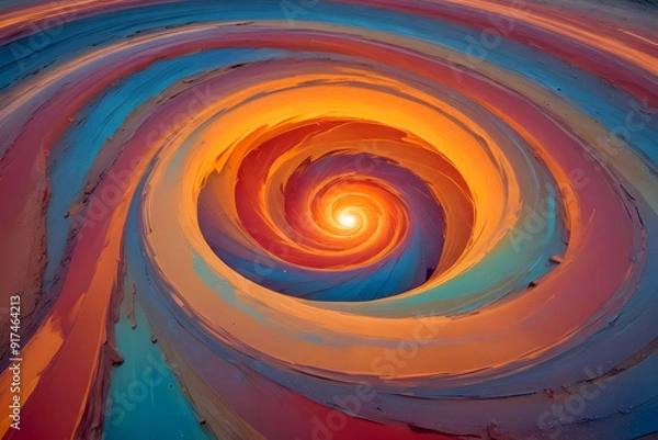 Fototapeta abstract background with circles