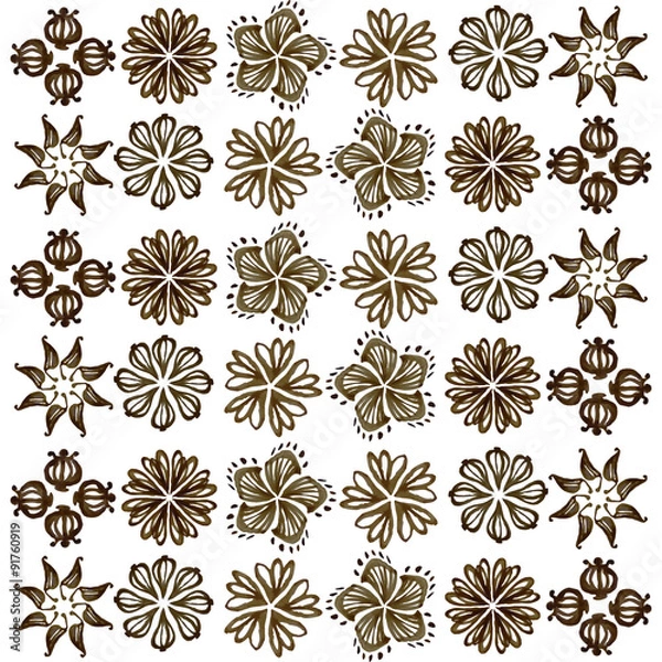 Fototapeta Цветки.