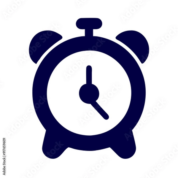 Obraz alarm clock isolated on white