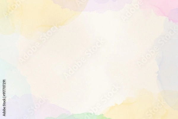 Fototapeta 水彩のカラフル背景素材