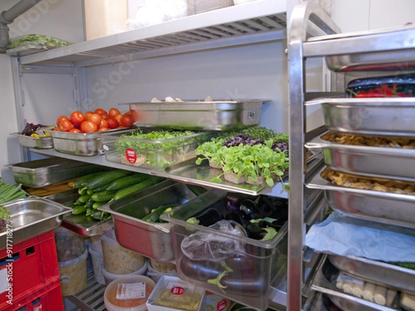 Obraz magazyn żywności