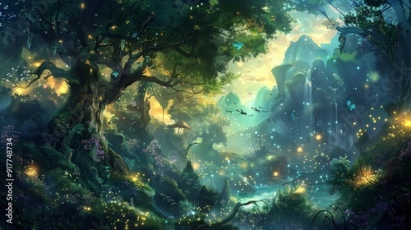 Obraz The forest of the forest