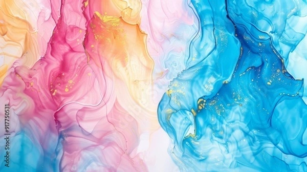 Obraz Color abstract background paint mixed