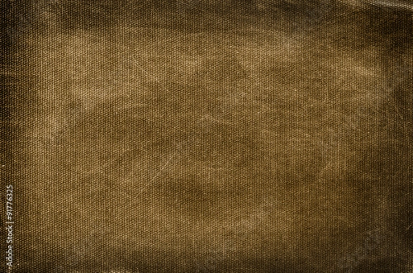Obraz Old brown cotton background