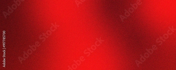 Obraz Pastel red gradient foil shimmer background texture. Yellow burnt red fiery golden foil, Color gradient, ombre. Rough, grain, noise. Colorful bright spots. Fabric texture of natural line textile art.	