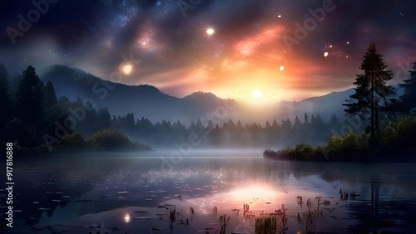 Fototapeta delicate landscape
Generative AI