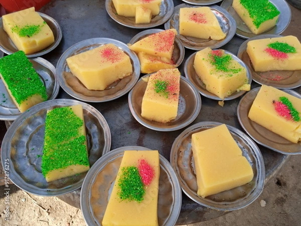 Obraz Assorted Sweets on a Plate