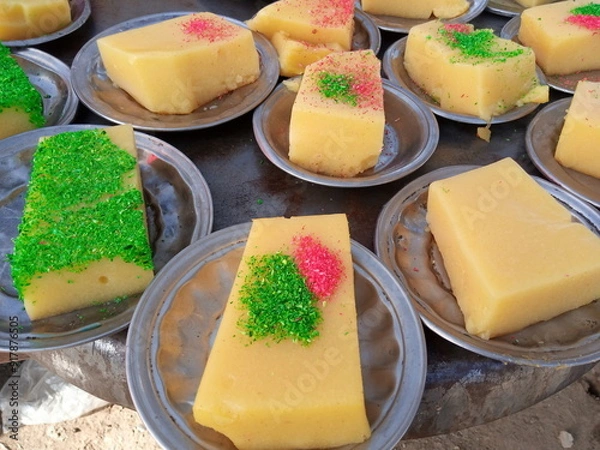 Obraz Assorted Sweets on a Plate