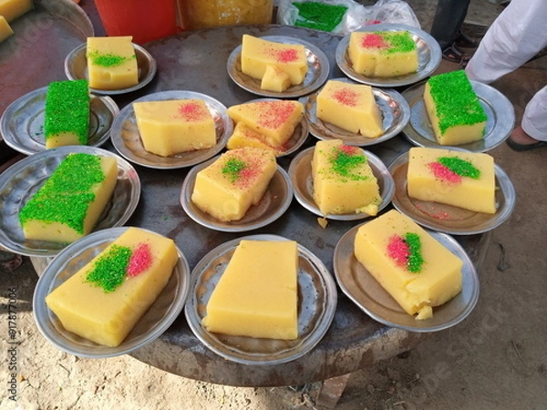 Obraz Assorted Sweets on a Plate