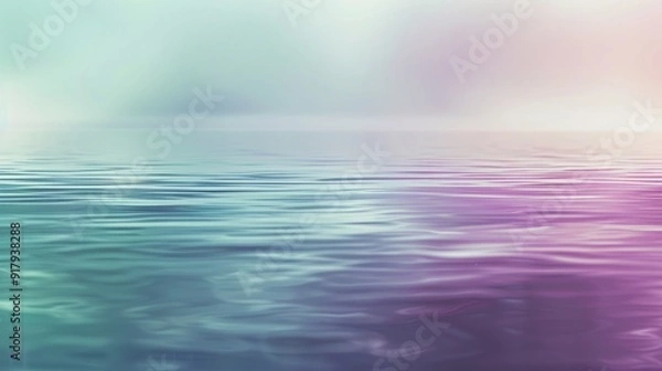 Fototapeta blurred horizontal header background graphic with moderate violet, light sea green and orchid colors and free text space