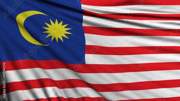 Obraz Malaysia Flag, Malaysian Background