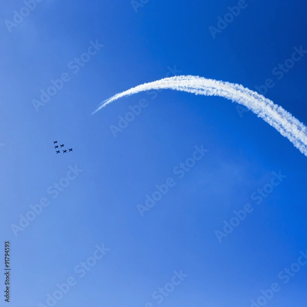 Fototapeta Planes curve