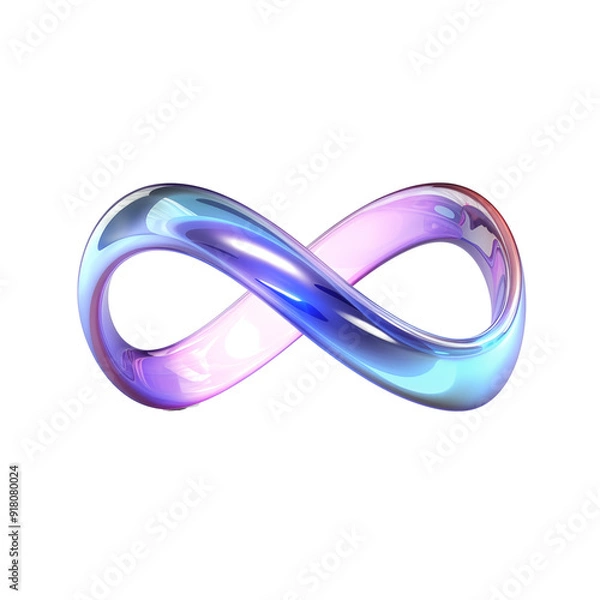 Obraz 3d infinity symbol