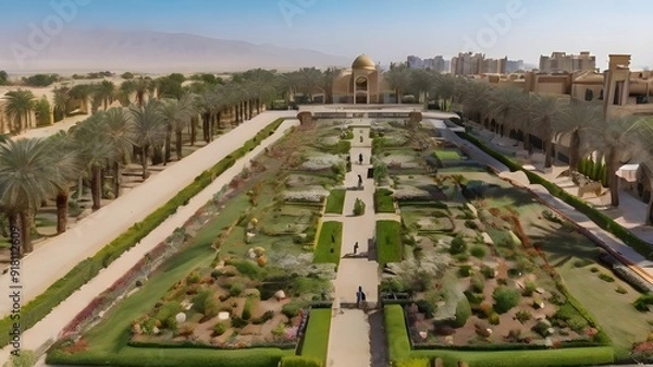 Fototapeta view from the eiffel tower