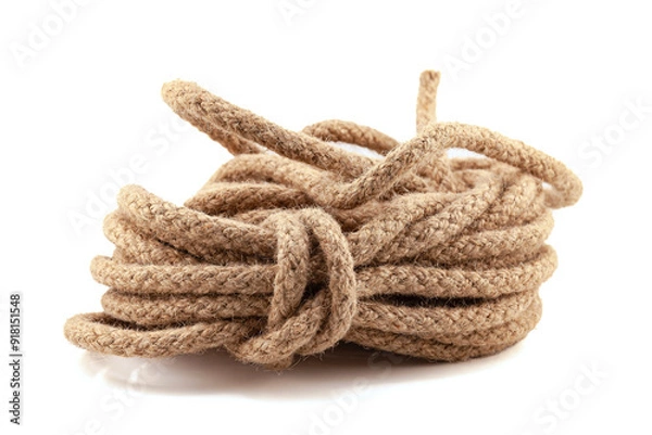 Obraz Braided jute rope