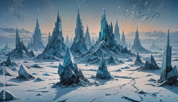 Obraz Crystal Shards: