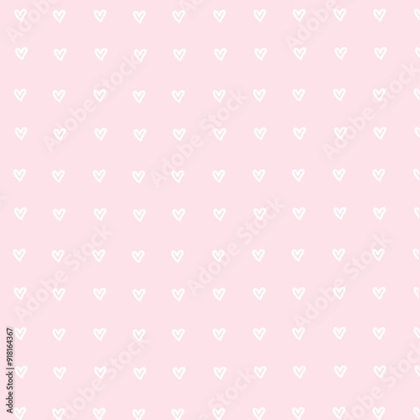 Fototapeta Mini heart pattern 