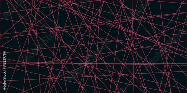 Fototapeta  Pattern with colored triangles on white background. pink Smoke Black .abstract wave background. Luxury line art background vector. Minimalist modern contour drawing. contemporary abstract .
