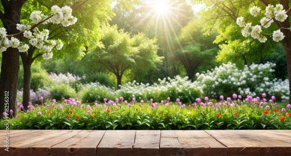 Obraz spring in the garden