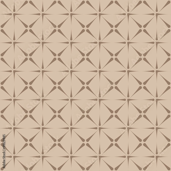 Fototapeta Intricate seamless geometric pattern