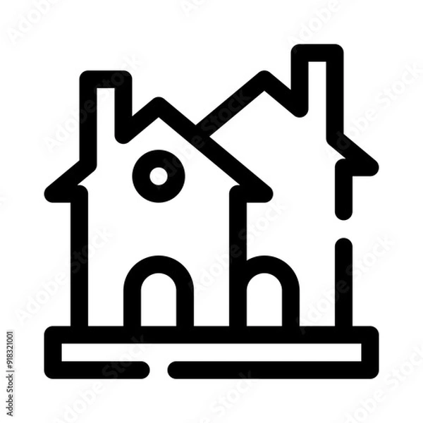 Obraz property line icon