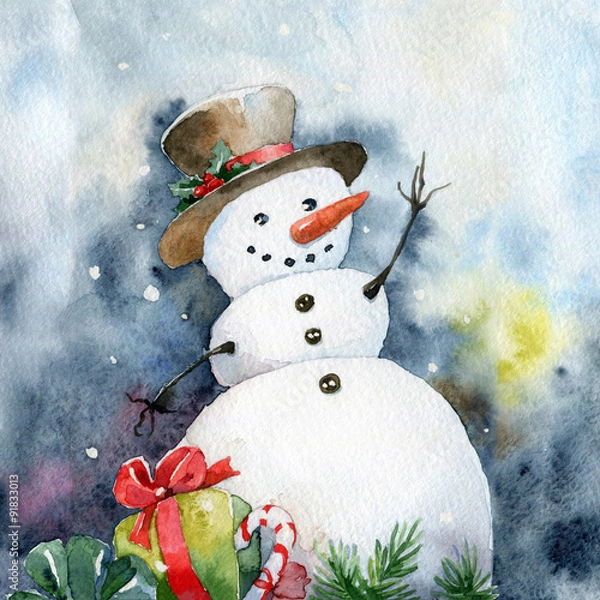 Obraz Christmas card