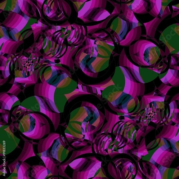 Obraz Seamless geometric pattern. Vector illustration.