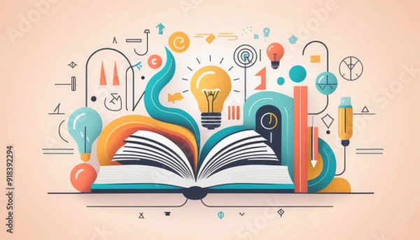 Obraz hand drawn illustration