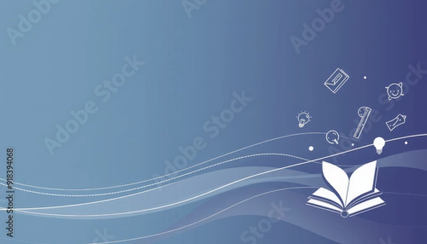 Obraz background with butterflies