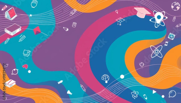 Obraz abstract background