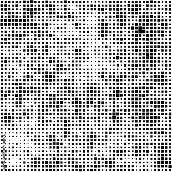 Fototapeta rectangular array of squares with perlin noise