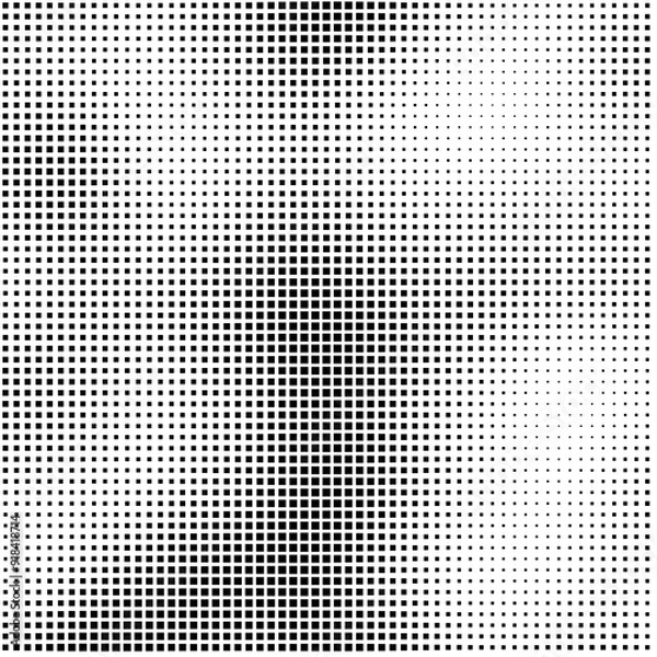 Fototapeta rectangular array of squares with perlin noise