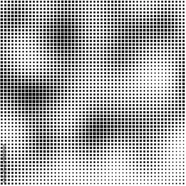 Fototapeta rectangular array of squares with perlin noise