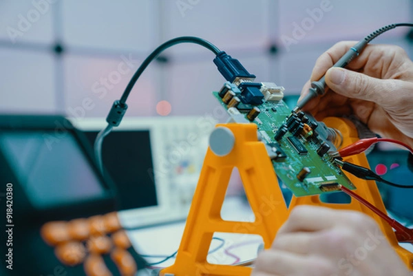 Obraz Circuit Testing