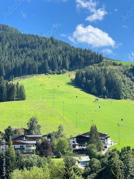 Obraz landscape in the mountains