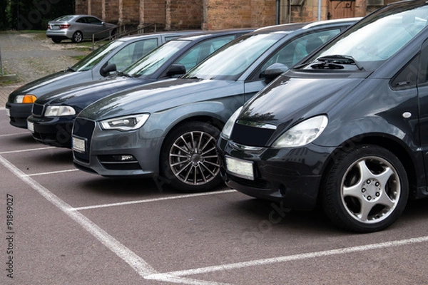 Fototapeta Autoreihe