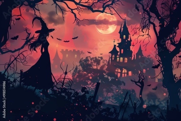 Fototapeta Halloween Background
