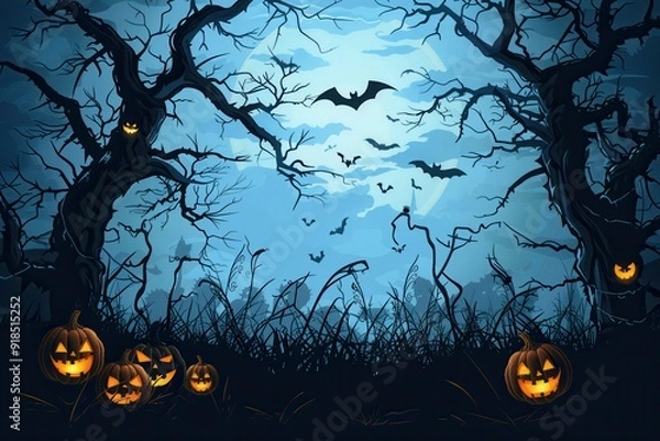 Fototapeta Halloween Background