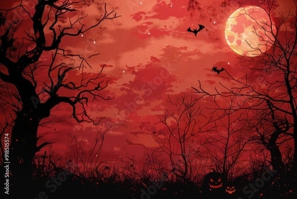 Fototapeta Halloween Background