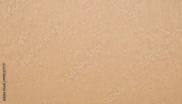 Fototapeta Cardboard texture background showing corrugated recycled material