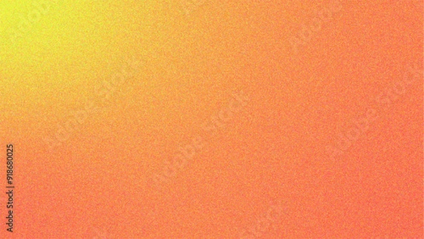 Obraz Abstract grainy gradient texture orange yellow background banner poster card wallpaper website header design copy space.
